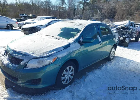 2010 Toyota Corolla Le from USA, damaged, VIN 2T1BU4EE9AC522349